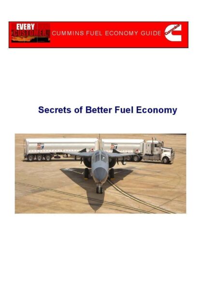 Cummins – Fuel Economy Guide Manual PDF Download