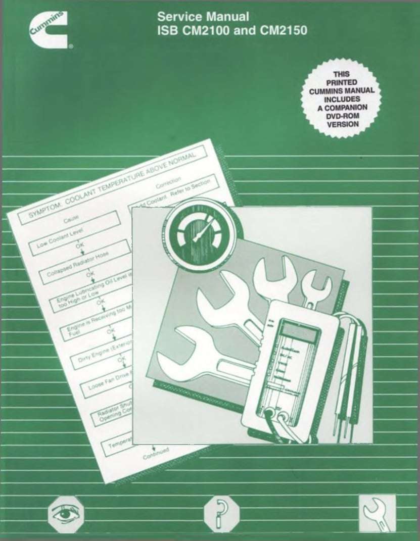 Cummins ISB CM2100 CM2150 Workshop Repair Service Manual PDF Download