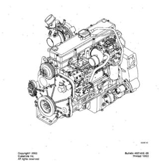 Cummins ISC QSC8.3 ISL QSL9 engine Workshop Repair Service Manual PDF Download